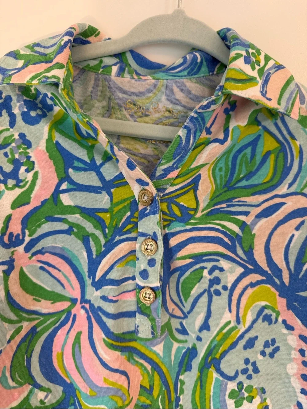 Lilly Pulitzer Amelia Polo Dress in Feline Good Size Small 4-5